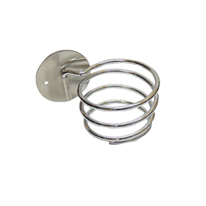 Elasta Hair Dryer Holder, Spiral Shape (wall Mountable) Each