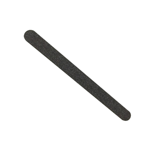 Sofeel Nail File, Emery Board, Grit: 100/120, 150 x 15 x 1.5mm, Black, 12/Pack Pack