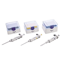 Eppendorf Research Plus Pipette Set, 3-Pack, Option 2, 2-20uL, 20-200uL, 100-1000uL, incl. 3x epT.I.P.S.® Box 2.0 with 96 Pipette Tips, Ballpoint Pen, 1 Set/Pack Set