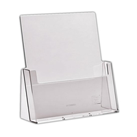 BROCHURE HOLDER TAYMAR A4 CLR W/MOUNT EACH Each