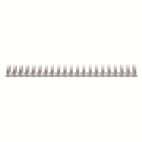 COMB SPINES WHITE 25MM 240PAGE50/PK Pack