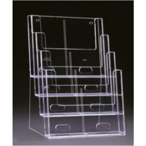 Taymar Brochure, A4, 4-Tier, Clear, Each Each