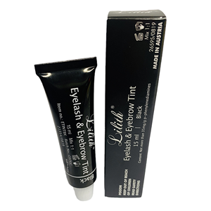 Lilith Eyelash and Eyebrow Tint, 15ml Tube, 100 Percent Made in Austria, Black, Each Each