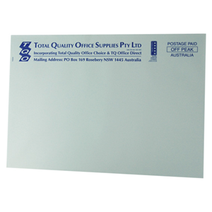 TQO Envelope, Plain, Self Seal, C4, 100gsm, 250/Box Box