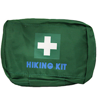 Unbranded First Aid Empty Hiking Nylon Pouch, 18 x 11 x 7cm, Green, Each Each