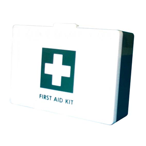 Unbranded First Aid Empty Recyclable Plastic Case, Mini, 14 x 9.7 x 4.5 cm, Red, Each