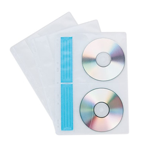 DISK STORAGE BINDER SHEETS 5/PK Pack