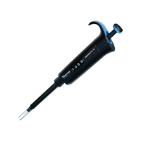 Finnpipette F2 Variable Volume Pipettes, 100 to 1000 uL, 1.0uL Increments, Autoclavable, Blue, Each Each