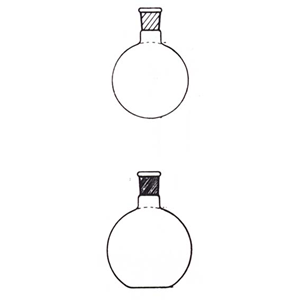 Flask, Round Bottom, 150ml, Short Neck, 29/32 Socket Joint, Borosilicate Glass, Australian, Each Each