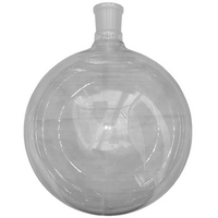 Omsons Round Bottom Flask, 5000mL, Short Neck, 34/35 Socket, Borosilicate Glass, Germany, Each Each