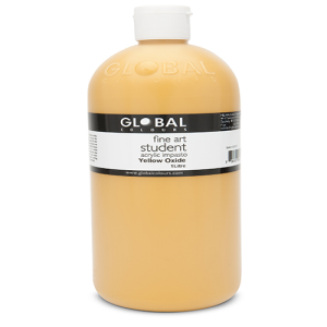 STUDENT ACRYLIC YELLOW OXIDE 1 LITRE Each
