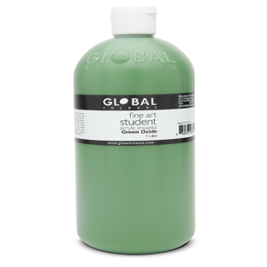 STUDENT ACRYLIC GREEN OXIDE 1 LITRE Each