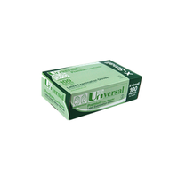 Out of Date, Universal Latex Gloves Low Powder ASTM, Biodegradable, 5.5g, Extra Small, Cream, 100/Box, Price Discounted While Stocks last