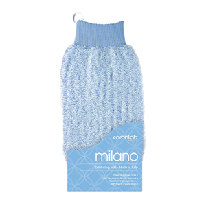 Caronlab Milano Exfoliating Mitts, Light Blue, Each Each
