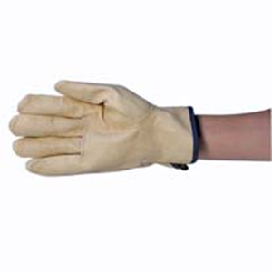 Steeldrill Rigger Gloves, Cow Grain, Large Cuff, Size 10, Pair Pair