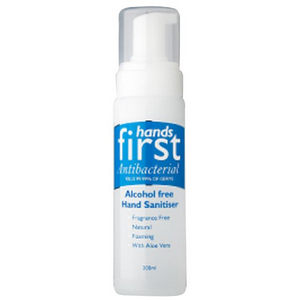 Hands First Hand Sanitiser, Alcohol Free, Waterless, 200ml, Each Each