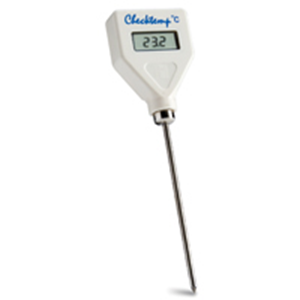 Checktemp C Electronic Digital Thermometer with Fixed Stainless Steel Probe, Each Each