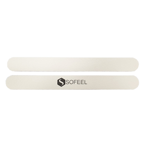 Sofeel White Perfector Nail Grinder, 120/120 Grit, Red Core, Straight, 1.9 x 17.8cm, 10 Pieces/Pack Pack