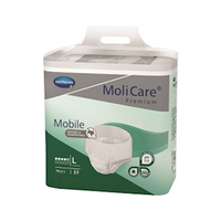 Hartmann Molicare Premium Mobile 5 Drops, 100 - 150cm, 1,198ml, Large, Pull Up, Unisex, 14/Pack Pack