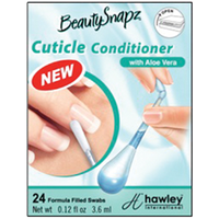 BEAUTY SNAPZ, CUTICLE CONDITIONER, 24 SWABS/PK Pack