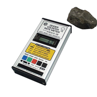 Geiger Counter, with Internal Geiger Muller (GM) Tube, Digital LCD Time/Rate Display, 195mm Length x 100mm Width x 37mm Height, Each Each