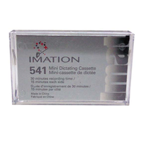DICTATING CASSETTE MINI IMA 541-30 30 MINS EACH Each