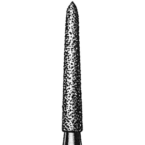 Intensiv 103GS Diamond Burs, Truncated Conical with Ogival End, ISO299514 #19, Friction Grip, Fine, Each Each