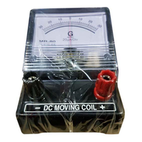 Galvanometer, 30-0-30 Centre, with Base Plate, Each Each