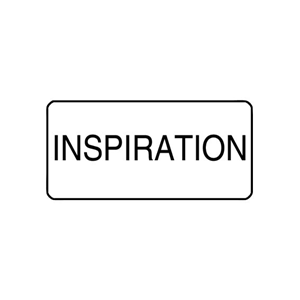 "INSPIRATION" - X-RAY LABEL 500/BOX Box