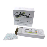 Medipoint Golden rod Animal lancets 4 mm 1000/Box Box
