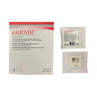 Kaltostat Calcium Alginate Dressing, 5 x 5cm, 10/Pack Pack