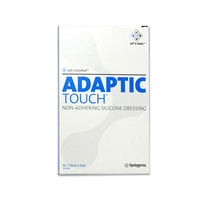 Adaptic Touch Non-Adhering Silicone Dressing, 5 x 7.6cm, 10 Pieces/Pack (TCH501) Box
