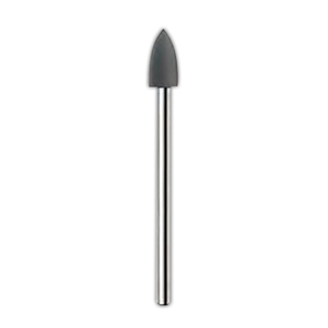 Kenda Titanium Pre-Polishing, No. 1008, 5 x 10mm, Large Point, Handpiece, Black, 12/Pack Pack