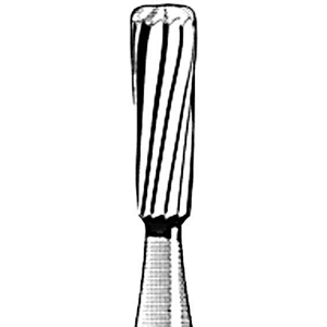 Jet 7303 Tungsten Carbide Burs, Inverted Taper, Long Friction Grip, 012, Each Each