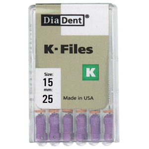Diadent K-Files 2.5cm