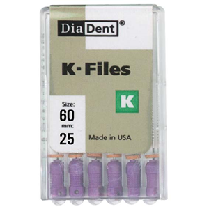 Diadent K-Files 2.5cm