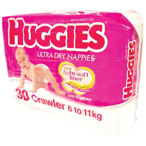 Hug Nap Crawler Girl(6-11kg) 24/pk Pack