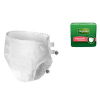 Depend Adult Fitted Briefs, Small, 20 Pieces/Pack, Loose Pack