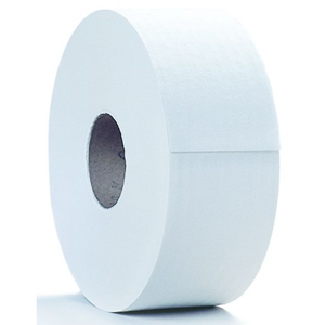 Scott Jumbo Toilet Tissue Roll, 1-Ply, 600 Metres, Approx Roll Diameter: 24cm, DISTOIJ Dispenser Compatible, White, 6 Rolls/Carton Each