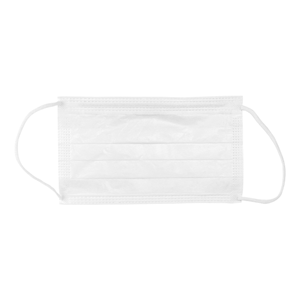 Kimtech Pure M3 Pleat-Style Face Masks, 18cm, with 7" Knitted Earloops, Sterile, White, 20 Pieces/Bag, 10 Bags/Box, 200 Pieces/Carton