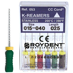 Cc K Reamers 21mm #110 6/pk Pack