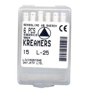 Liv K-reamers 25mm #15 6/bx Cc Box