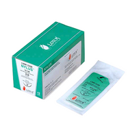 Lotus Nylus Nylon Suture, 3-0, 45cm, 24mm 3/8 Circle, Reverse Cutting, Black Mono, 12 Pieces/Box Box
