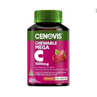 Cenovis Chewable Vit C 1000Mg Berry, 60 Tabs/Bottle
