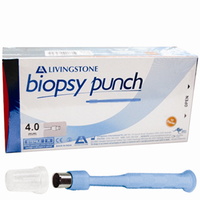 Livingstone Biopsy Punch with Stainless Steel Cutting Edge