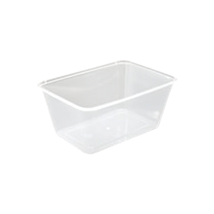 Rectangular Container Base 1000Ml 50/Pk 10/Ct Carton