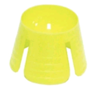 Livingstone Disposable Dappen Dishes, Yellow, 100/Box Pack