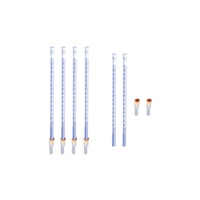 Sediplast Graduated Pipette for E.S.R. Test Tube with 0.2ml Na Citrate, Anticoagulant and Pink Stopper, No Label, 1000/Carton Carton