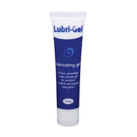 Lubri-Gel Lubricating Gel, 100g, Greaseless, Water-soluble, Clear, Each