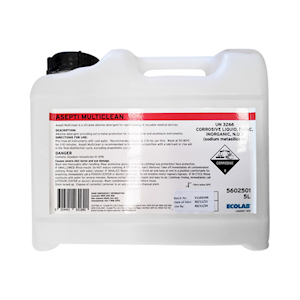 Asepti Multi-Clean, 5Litres Liquid Cleaning Agen, UN#1814 Class 8 Each